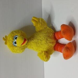 10” Sesame Street Big Bird Yellow Plush Toy 2013 Hasbro
